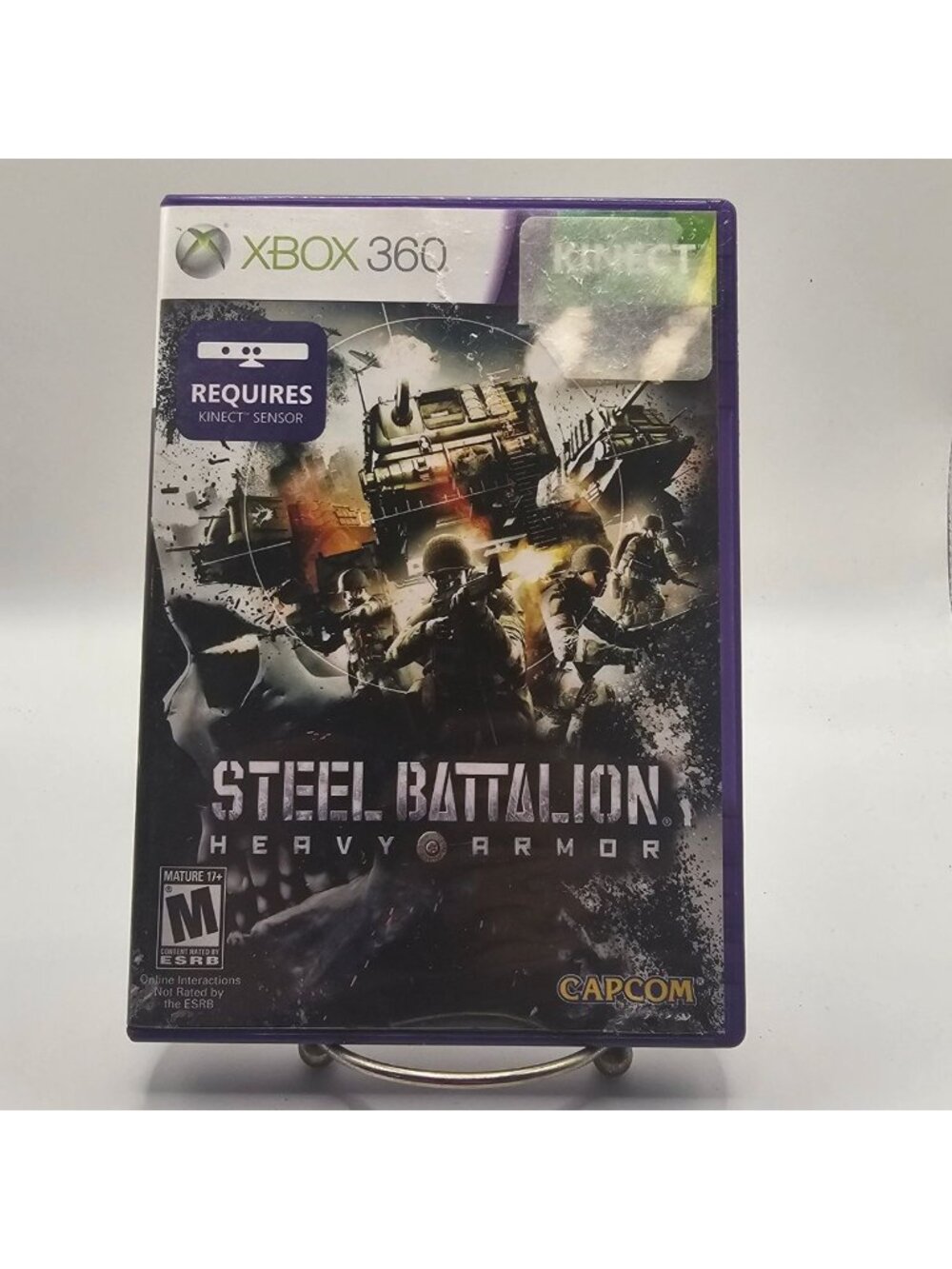 Steel Battalion Heavy Armor Xbox 360 Kinect Game Mature 17+ Capcom Complete